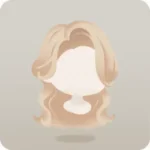 リョウカのブロンドヘア