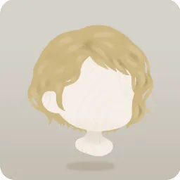 ブロンドのショートウェーブ