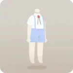 お上品なサスペンダーセット