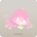 進化した古代のピンクヘア