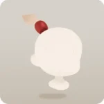 ビーズの髪留め