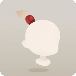 ビーズの髪留め