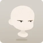 暗い海色の瞳