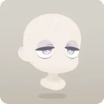 眠たげな紫陽花色の瞳