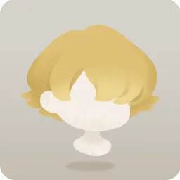 ナイトゴールドの髪