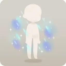 青く差し込む光