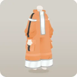 作業用つなぎ・オレンジ