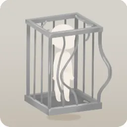 すっぽりサイズのおもちゃの檻