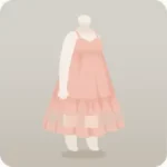 ルームキャミワンピ・コーラル