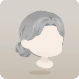 おばあちゃんのまとめ髪