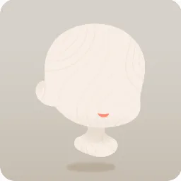 ほほえみかける口元