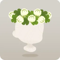 シロツメクサの花冠