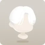 気だるげなホワイトヘア