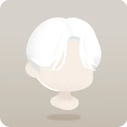 気だるげなホワイトヘア