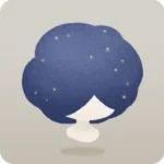 夢のナイトガーデンの木の髪