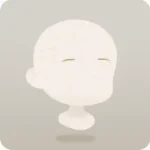 寂しげな眉