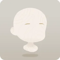 寂しげな眉