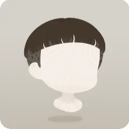 床屋さんのぱっつんヘア