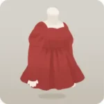パーティーワンピース・赤