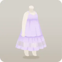 ルームキャミワンピ・ラベンダー