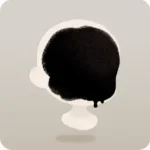 べた塗り墨ペイント