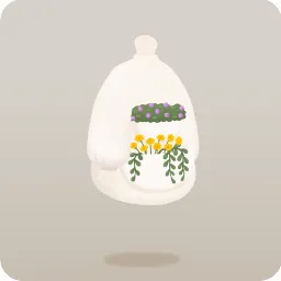 採集者のスモックブラウス