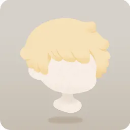 ふわふわカスタードショートヘア
