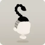 クールな刈り込みマンバンヘア