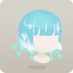 溶けることのない氷のヘア