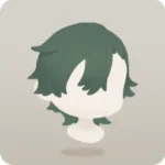 探求する考古学者の髪