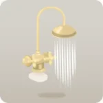 ヴィンテージのシャワーヘッド