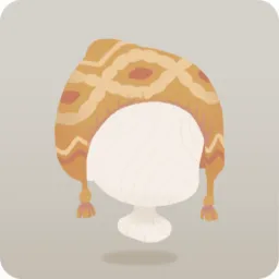 キャンプニットハット・オレンジ