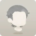 紳士のロマンスグレーヘア