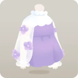 紫陽花色のワンピース