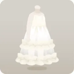ピュアシルクウェディングドレス