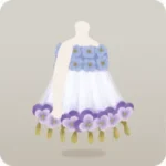 不思議な花のワンピース