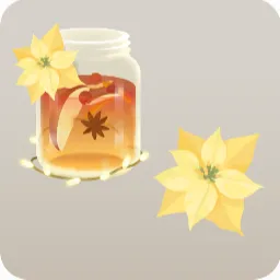 聖夜の特別なドリンクの木