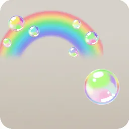 雨上がりの虹の木
