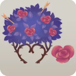 愛情を具現化した薔薇の木
