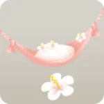 小さなリゾート風ハンモックの木
