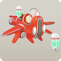 複葉機クラウドキャプチャーの木