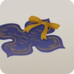夜空色のメッセージカード