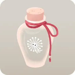 ケセランパサランの瓶