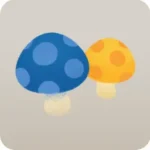 なかよしまんまるキノコ