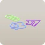 リヴリー型のペーパークリップ