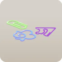 リヴリー型のペーパークリップ