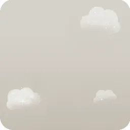 キラキラした湯気