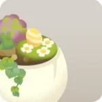 タマゴ型鉢植え・ミニガーデン