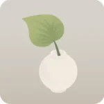 白いプランターポット