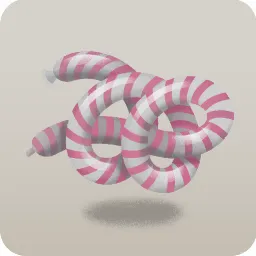 絡々のツイスト風船